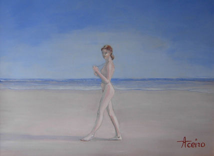 Paseando en la playa