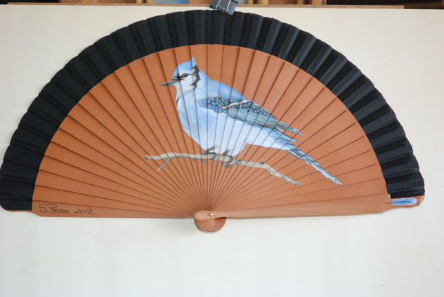 ABANICO PAJARO EXOTICO