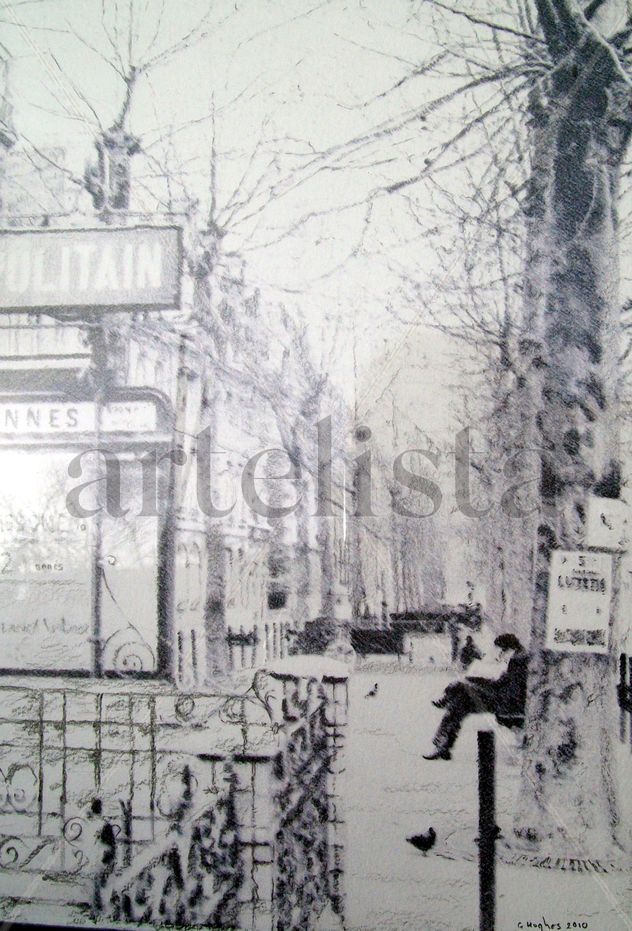 'A pigeon in Paris'