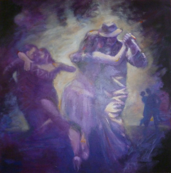 TANGO DE SALON Acrílico Lienzo Figura