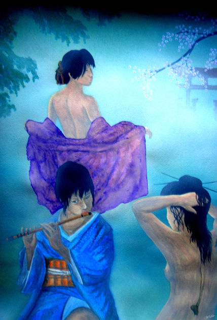 Las tres geishas