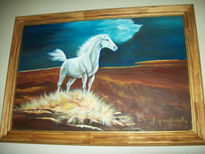 Caballo en la noche