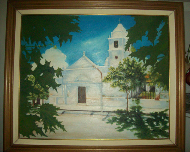 Santa María Oil Canvas Landscaping