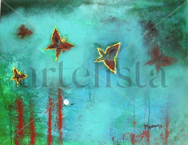 maripOsas Acrylic Canvas Figure Painting