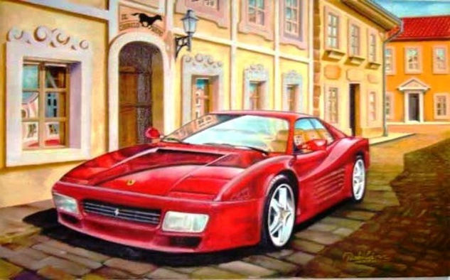 Ferrari 1992 Oil Canvas Landscaping