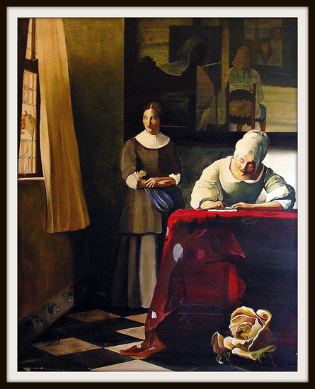 Dalí Vermeer Oil Canvas Others