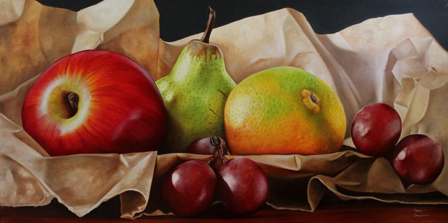 bodegon sobre papel