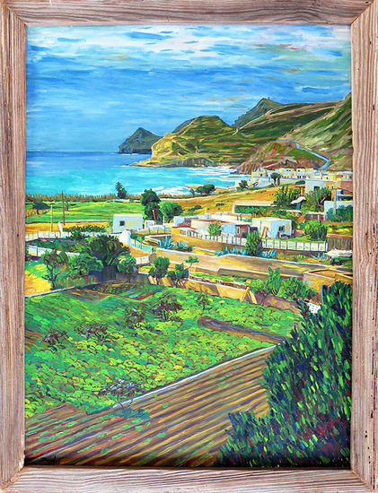 Vista de Las Negras Oil Panel Landscaping