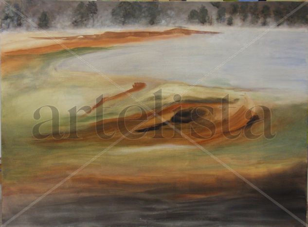 mamouth Oil Canvas Landscaping