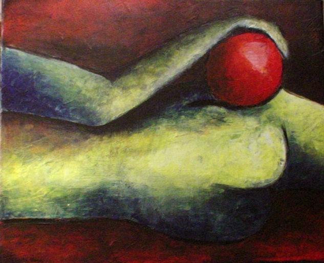 Amanecer sin tí Acrylic Canvas Nude Paintings