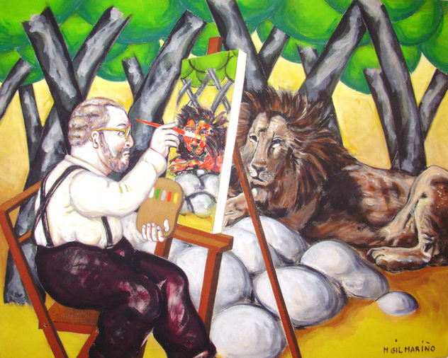 el leon no es como lo pintan