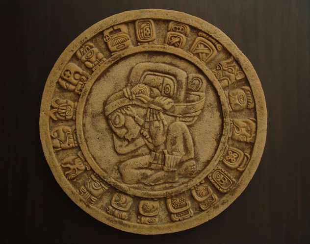 Calendario Maya en Arenisca