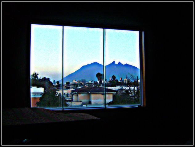 Mirando por la ventana Arquitectura e interiorismo Color (Digital)