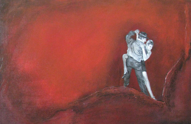 desde el abismo Oil Canvas Figure Painting