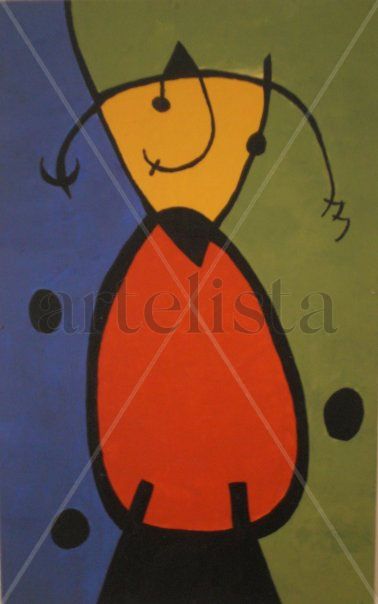 Estudio de una obra de Joan Miró