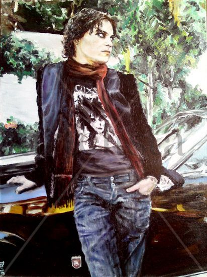 Ville Oil Canvas Portrait