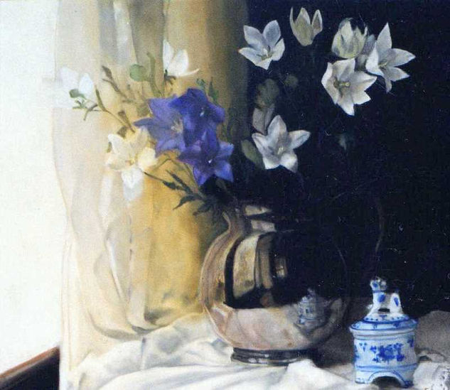 Recuerdo de San Petersburgo Oil Canvas Floral Painting