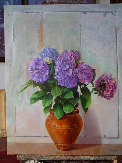 Hortensias Others Others Floral Painting