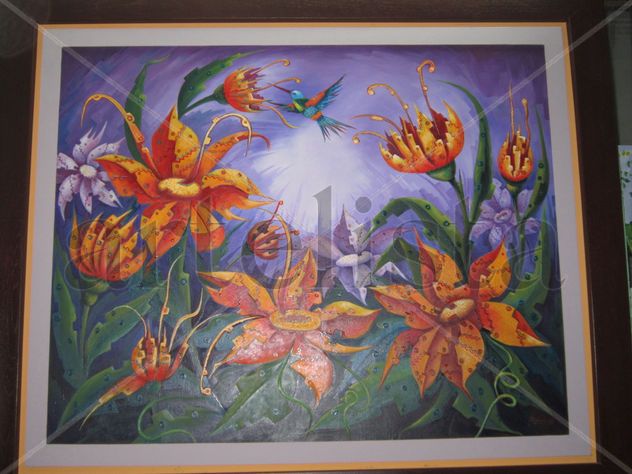 fragmentando una flor