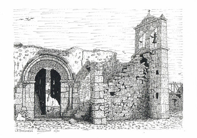 La Fresneda (tinta china)