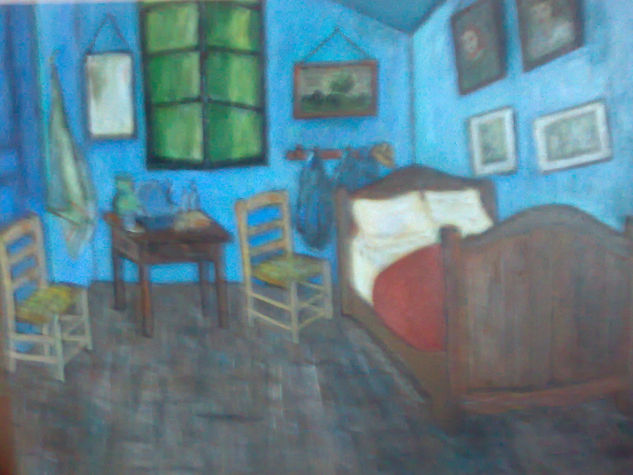 la habitación de Van Gogh Acrylic Canvas Others