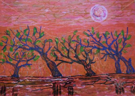 Arboles en rojo