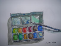 Caja de acuarelas