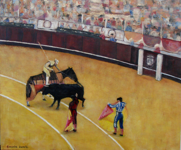 Tarde de toros Acrylic Canvas Others