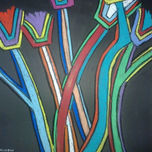 PASTELES SERIE ABSTRACTA thumbnail 2