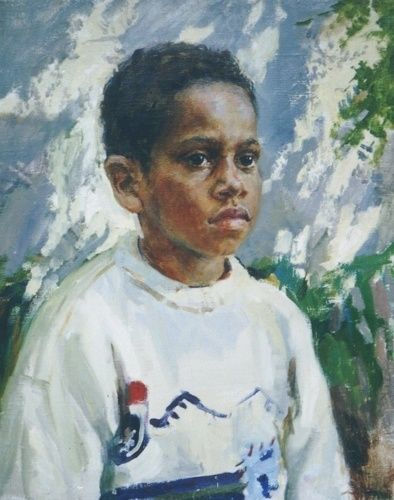 Anton Oil Canvas Portrait