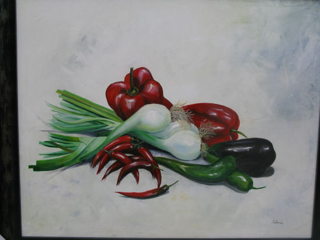 PIMIENTOS Oil Canvas Still Life Paintings