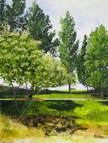 PRIMAVERA Oil Canvas Landscaping