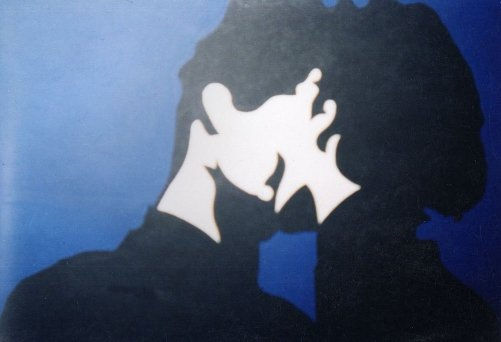 El beso Acrylic Canvas Figure Painting