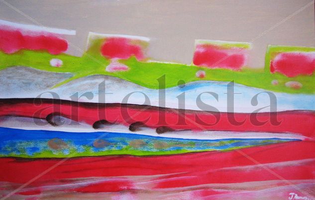 Invierno II Acrylic Paper Landscaping