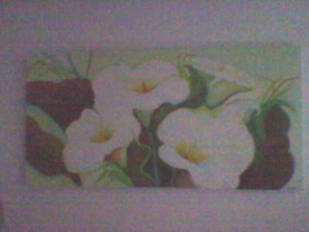 De Salon' Acrylic Others Floral Painting