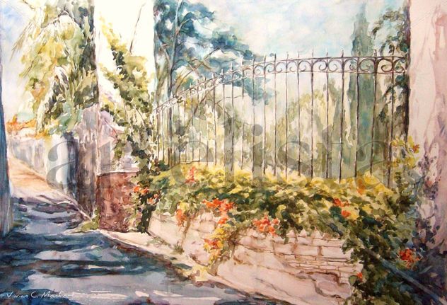 Entrada al viejo castillo