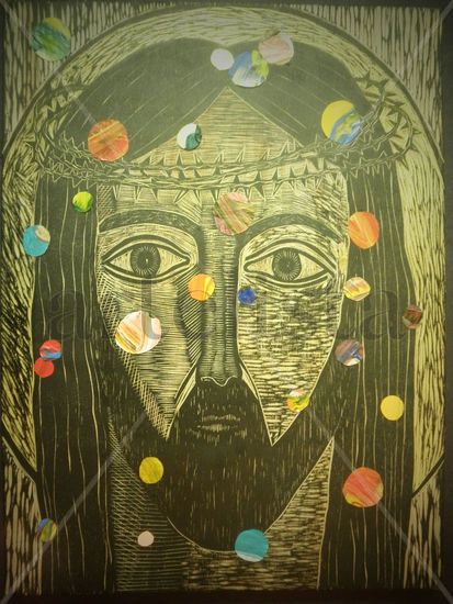 Souls (almas) 2012 Woodcut