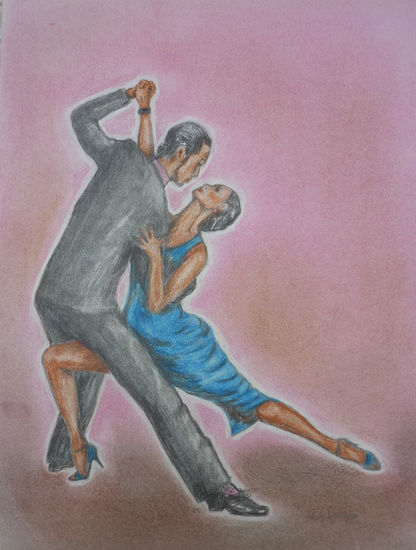 Pareja de tango Pencil