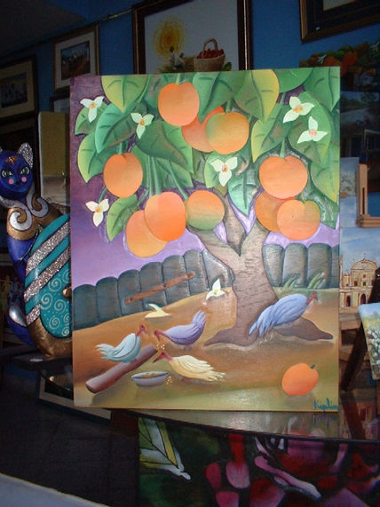 Arbol de naranjas