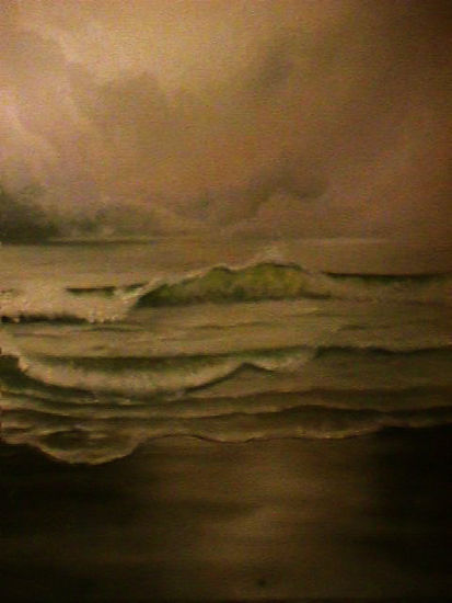 oceano Oil Canvas Marine Painting