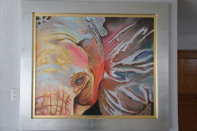 El elefante Oil Canvas Animals