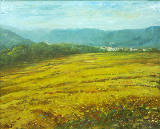 CAMPOS DE TRIGO Oil Canvas Landscaping