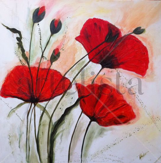 GORRIAK Oil Canvas Floral Painting