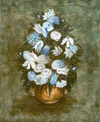 Hortensias azules