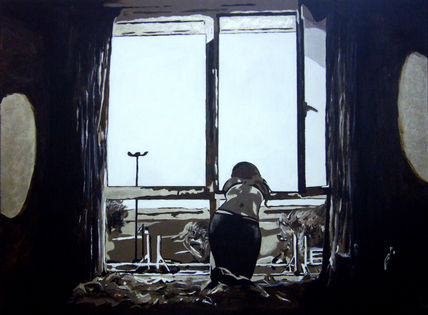 Chica en la ventana