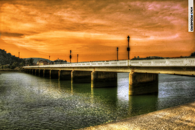 Asturias Bridge Viajes Color (Digital)