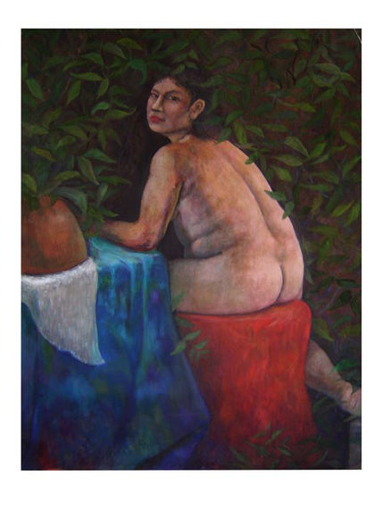 Desnudo de morena