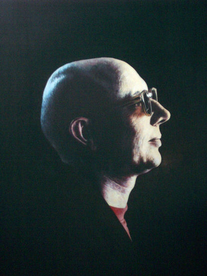 Howard Devoto Óleo Lienzo Retrato