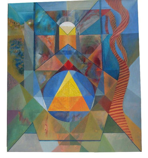 Portal Óleo Lienzo Figura