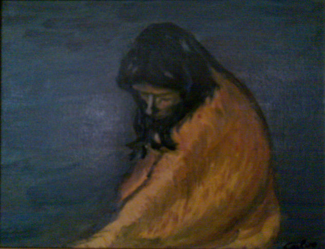 Mujer gitana Oil Canvas Landscaping